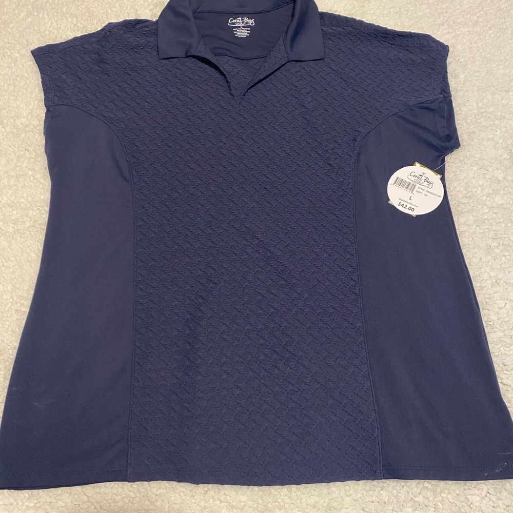 Coral Bay Women's Navy Golf Shirt